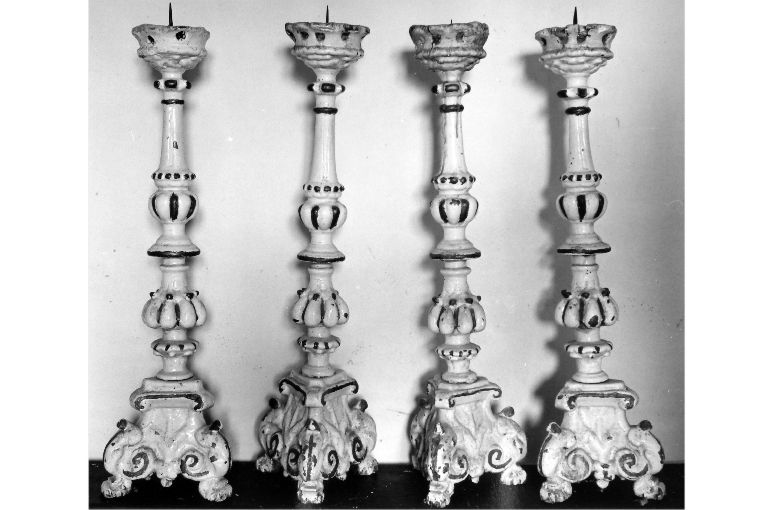 candeliere, serie - ambito salentino (sec. XVIII)