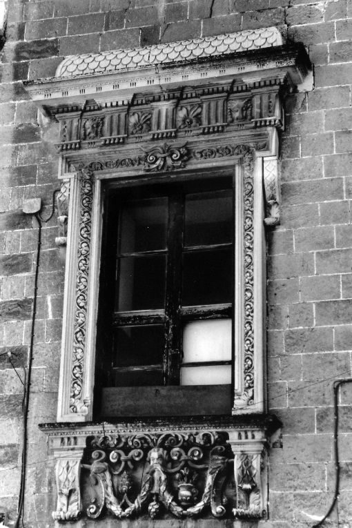 mostra di finestra - ambito salentino (seconda metà sec. XVI)