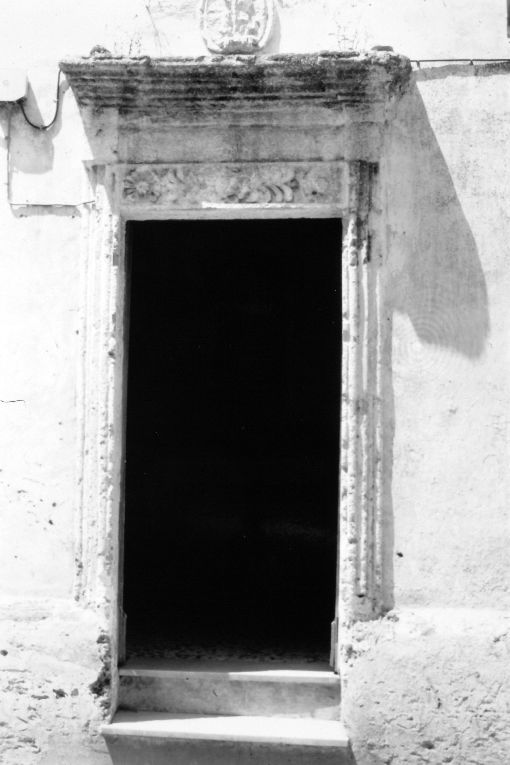 mostra di portale - ambito salentino (sec. XVI)