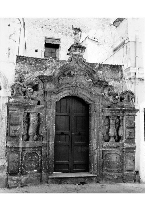 mostra di portale - ambito salentino (sec. XVIII)