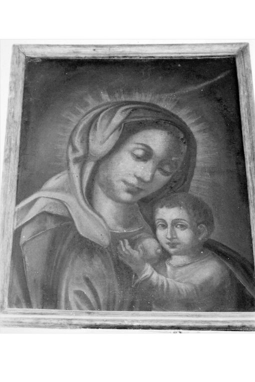 Madonna con Bambino (dipinto) - ambito salentino (sec. XIX)