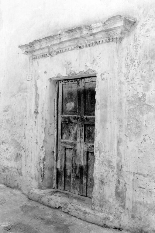 mostra di portale - ambito salentino (sec. XVI)