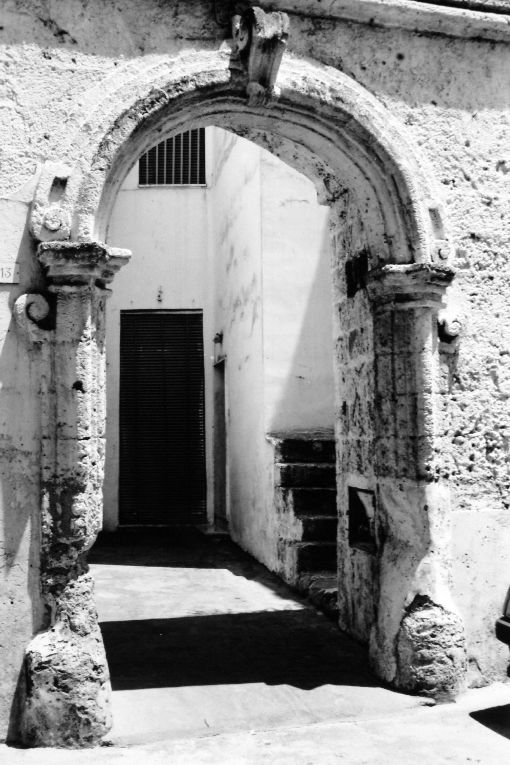 mostra di portale - ambito salentino (sec. XVII)