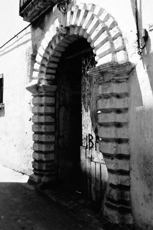 mostra di portale - ambito salentino (sec. XVII)