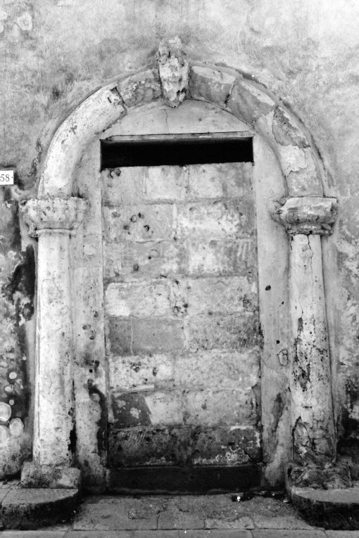 mostra di portale - ambito salentino (sec. XVI)