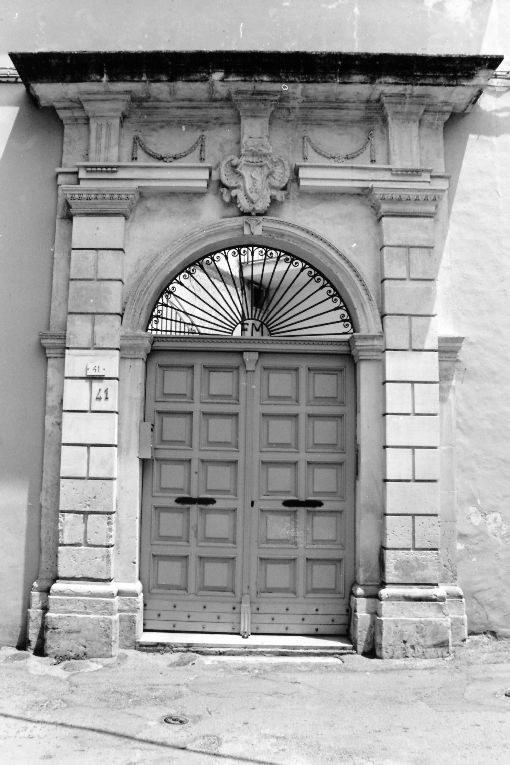 mostra di portale - ambito salentino (sec. XIX)