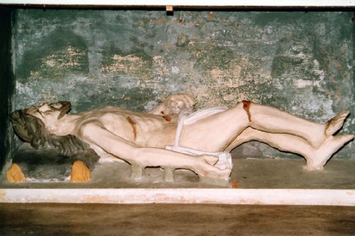Cristo morto (scultura) - ambito salentino (sec. XVIII)