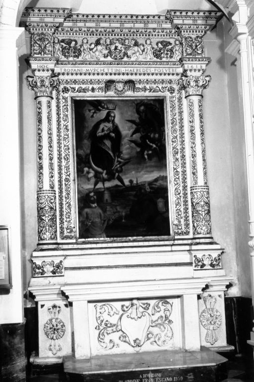 altare - ambito salentino (sec. XVII)