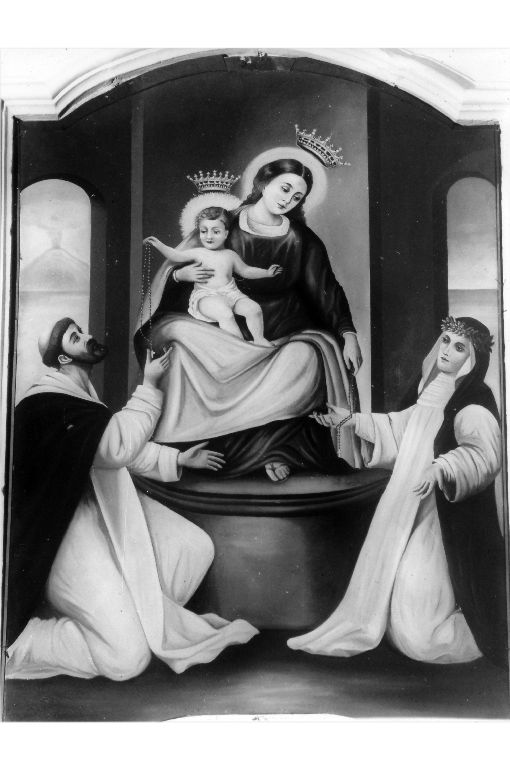 Madonna del Rosario (dipinto) - ambito italiano (sec. XX)