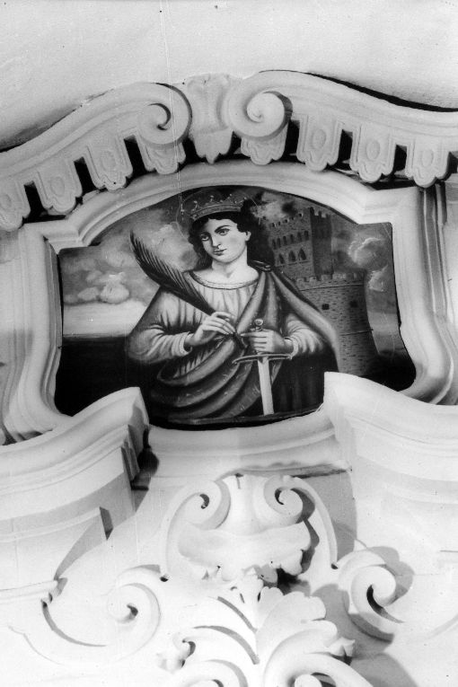 Santa Barbara (dipinto) - ambito italiano (sec. XX)