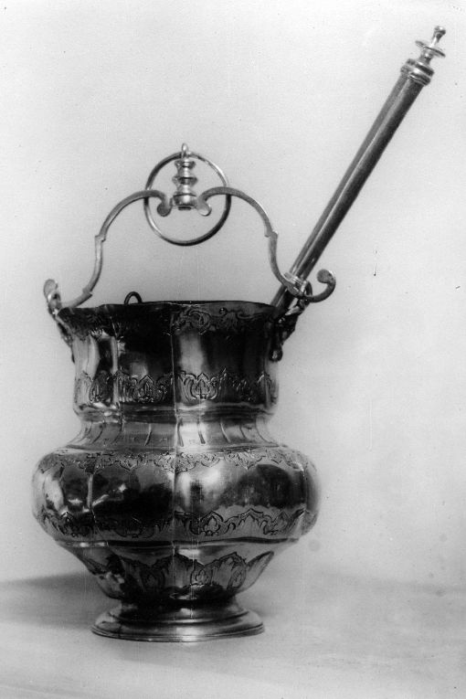 secchiello per l'acqua benedetta - ambito italiano (sec. XVIII)