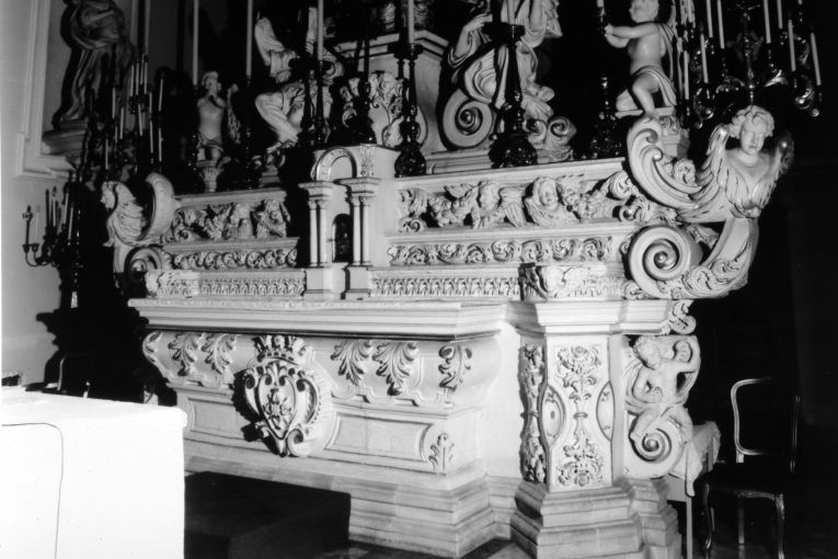 altare maggiore - ambito salentino (secondo quarto sec. XVIII)