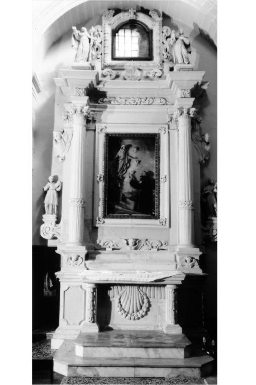 altare - ambito salentino (seconda metà sec. XVIII)