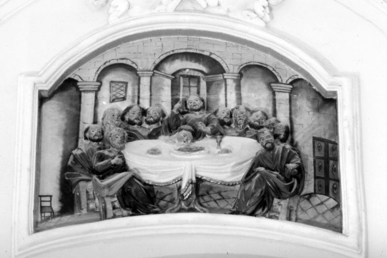 ultima cena (rilievo) - ambito salentino (prima metà sec. XX)