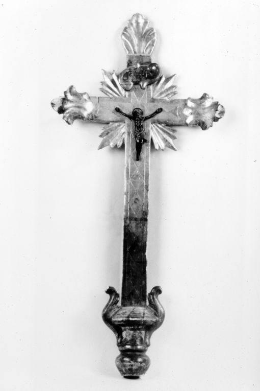 croce d'altare - ambito salentino (secondo quarto sec. XVIII)