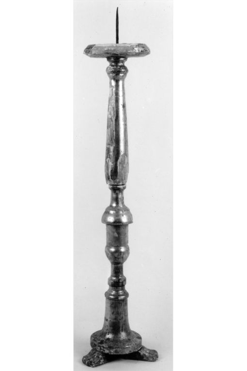 candeliere, serie - ambito salentino (prima metà sec. XVIII)