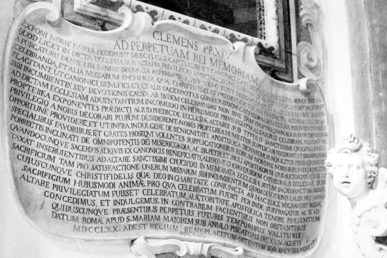 lastra - produzione pugliese (sec. XVIII)