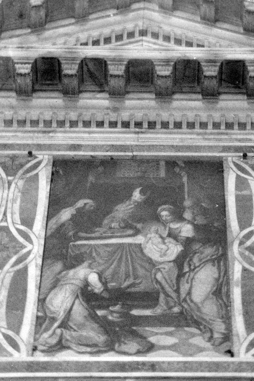 circoncisione di Gesù Bambino (dipinto) di Pino Marco detto Marco da Siena (attribuito) (sec. XVI)