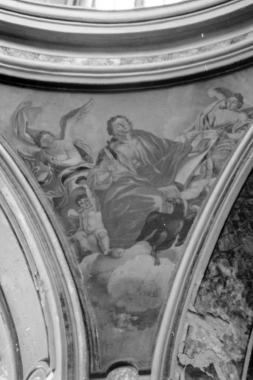 San Giovanni, angeli (dipinto) di Spizzico Vito (attribuito) (sec. XX)