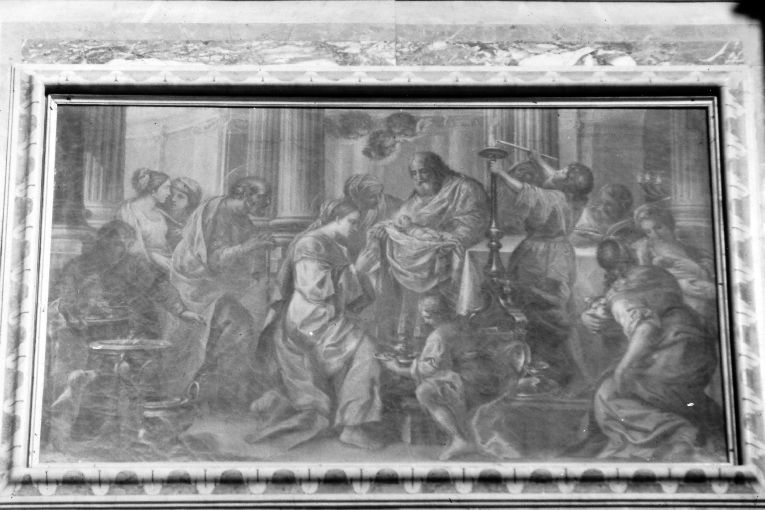 Presentazione di Gesù al Tempio (dipinto) di Del Pezzo Michele (sec. XVIII)