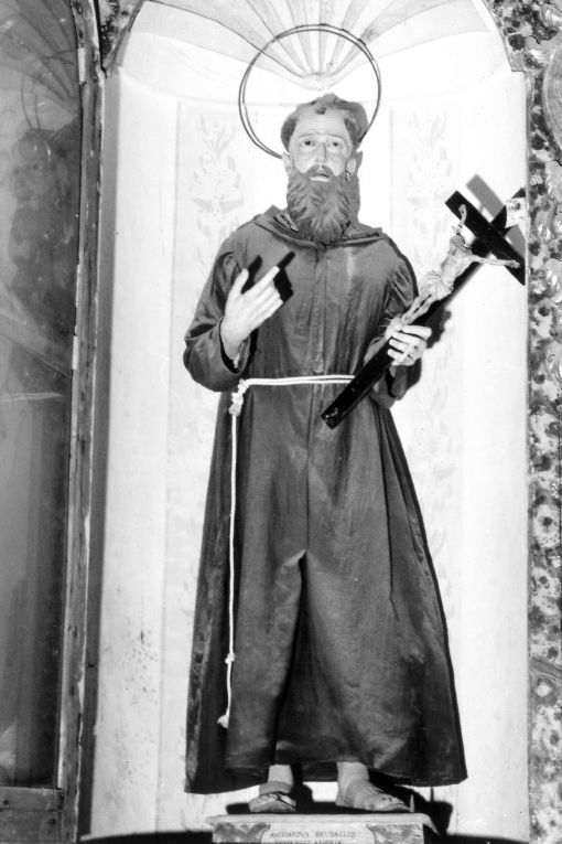 San Francesco d'Assisi (statua) di Brudaglio Riccardo (sec. XVIII)