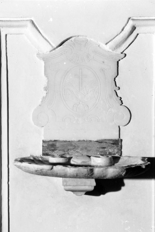 acquasantiera - ambito pugliese (seconda metà sec. XVIII)