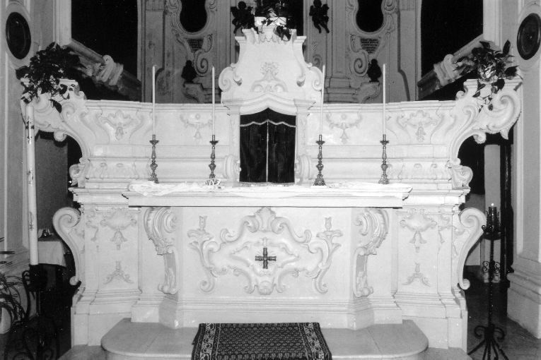 altare maggiore - produzione pugliese (sec. XVIII)