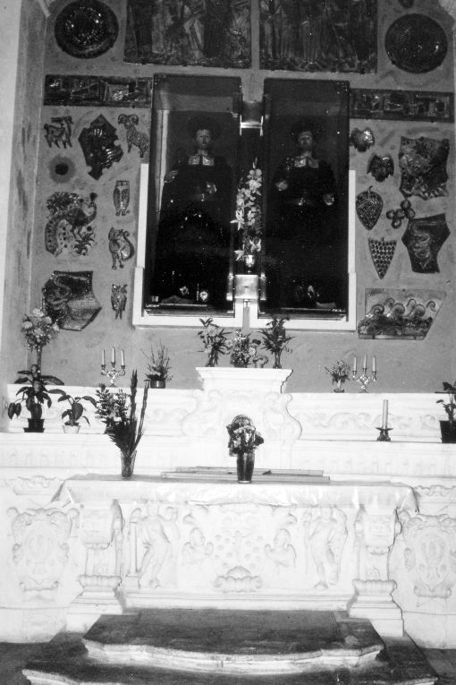 Santi Medici, Santi Cosma e Damiano (gruppo scultoreo) - ambito pugliese (seconda metà sec. XIX)