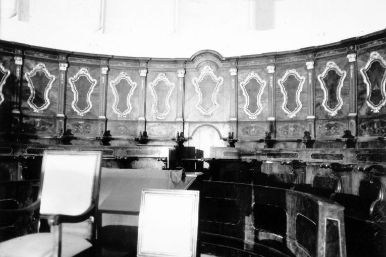 stalli del coro - ambito pugliese (sec. XVIII)