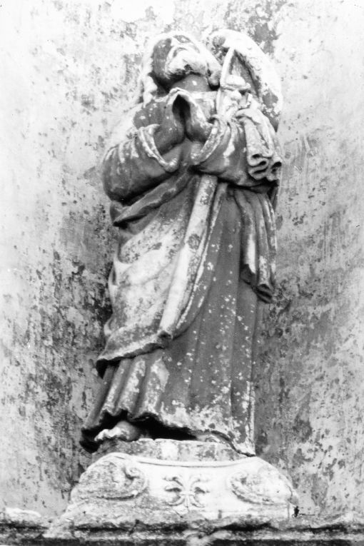 Figura orante (statua) - ambito pugliese (prima metà sec. XVI)