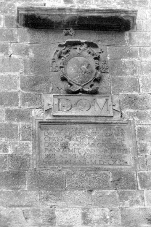 lastra - produzione pugliese (sec. XVI)