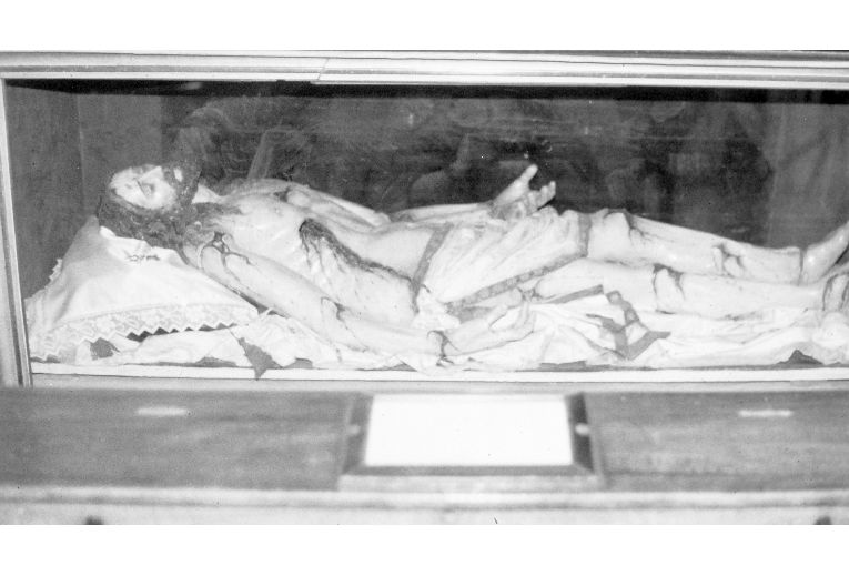 Cristo morto (statua) - produzione pugliese (sec. XIX)