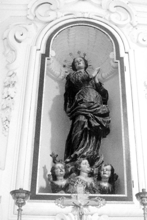 Madonna Immacolata (statua) di Brudaglio Nicola Antonio (sec. XVIII)