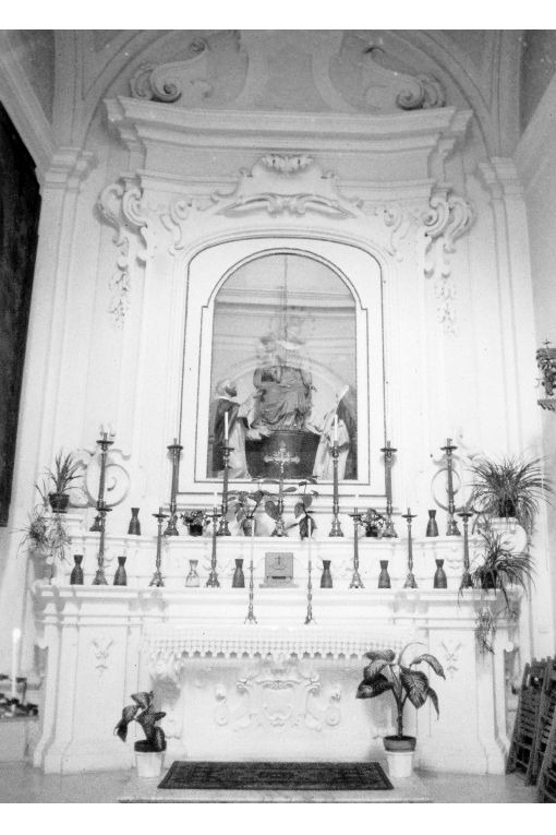 altare, coppia - produzione pugliese (metà sec. XVIII)