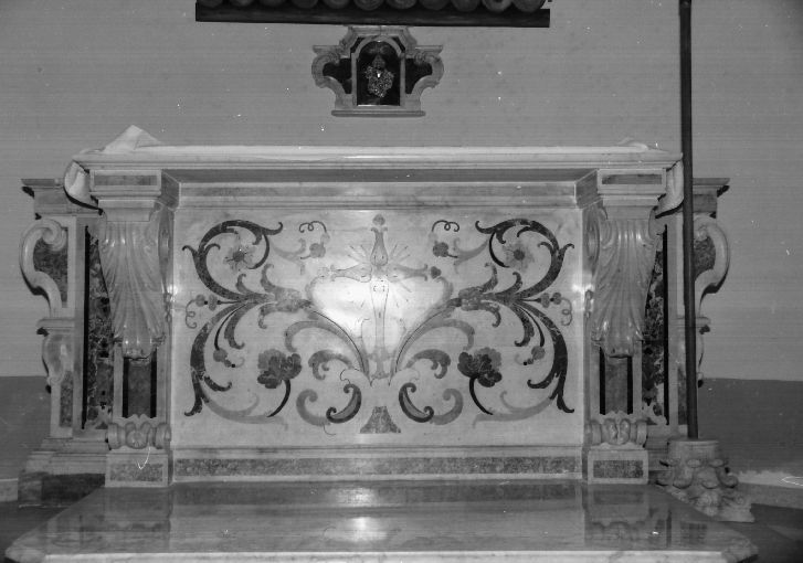 altare maggiore - ambito pugliese (secc. XVIII/ XIX)