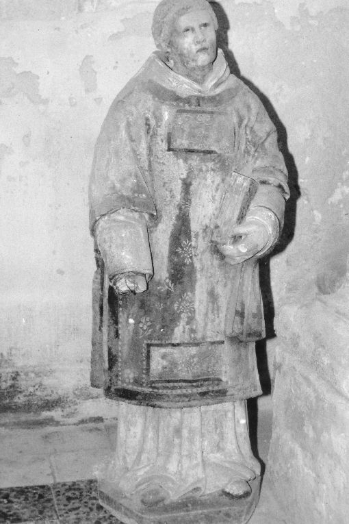 Santo (statua) - ambito pugliese (prima metà sec. XVIII)