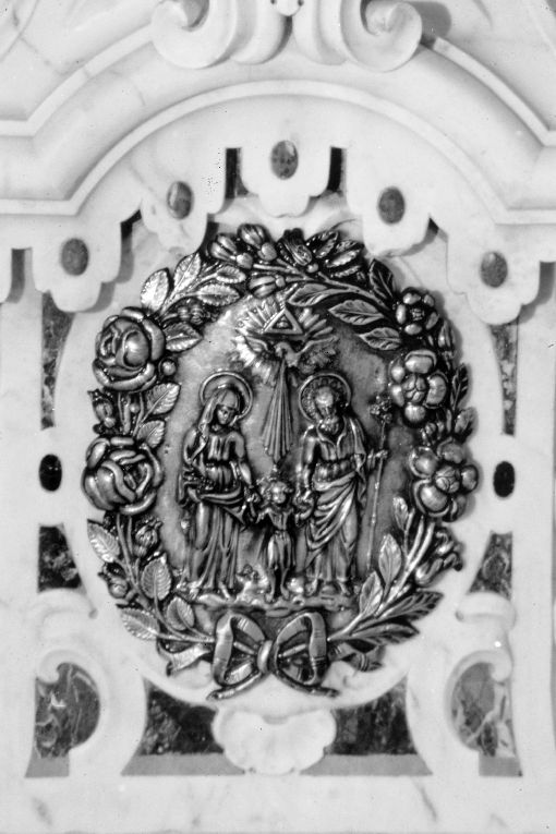 Sacra Famiglia (rilievo) - ambito napoletano (metà sec. XVIII)