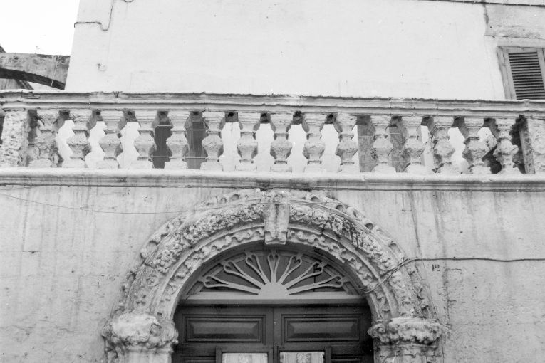 balaustrata - produzione pugliese (prima metà sec. XVII)