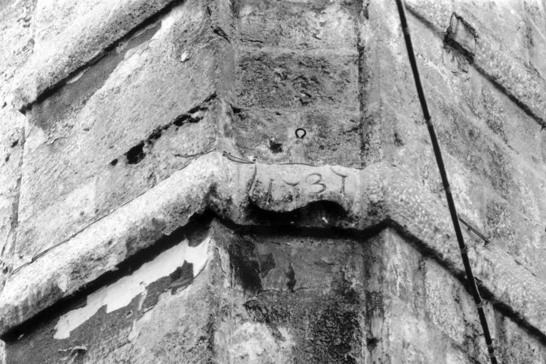 targa commemorativa - produzione pugliese (sec. XVIII)