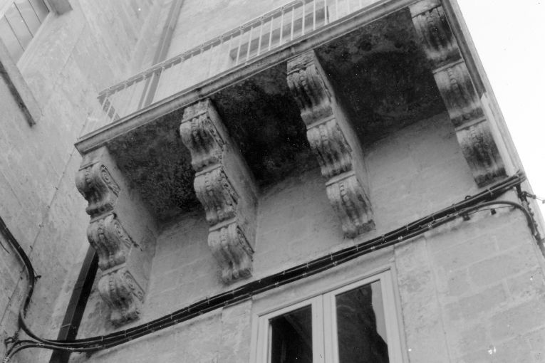 balcone - ambito pugliese (sec. XVII)