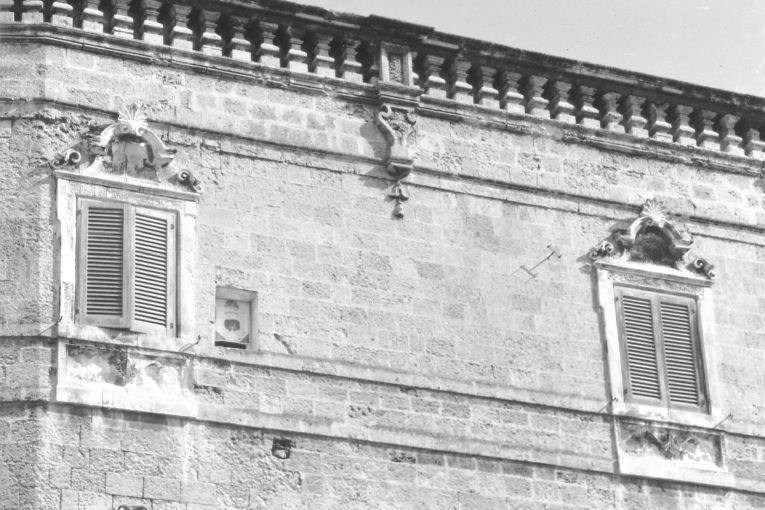 mostra di finestra, serie - ambito pugliese (inizio sec. XVIII)