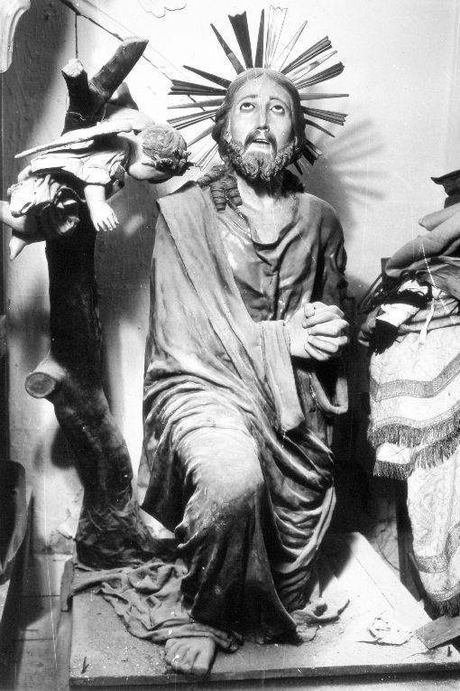 orazione di Cristo nell'orto di Getsemani (statua) - ambito salentino (fine/inizio secc. XIX/ XX)