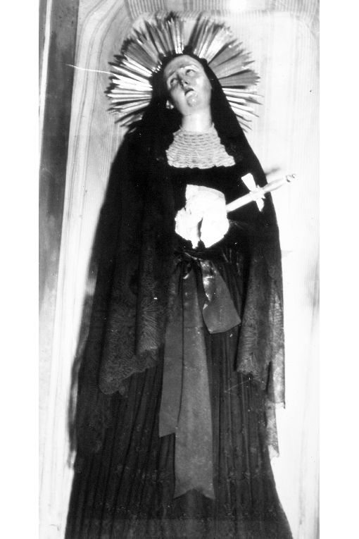 Madonna Addolorata (statua) - ambito salentino (secondo quarto sec. XX)