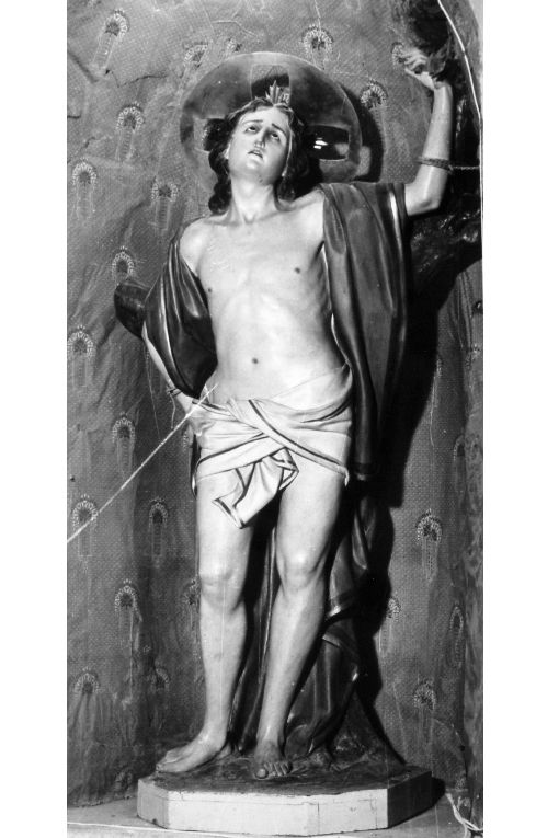 Cristo alla colonna (statua) - ambito salentino (prima metà sec. XX)