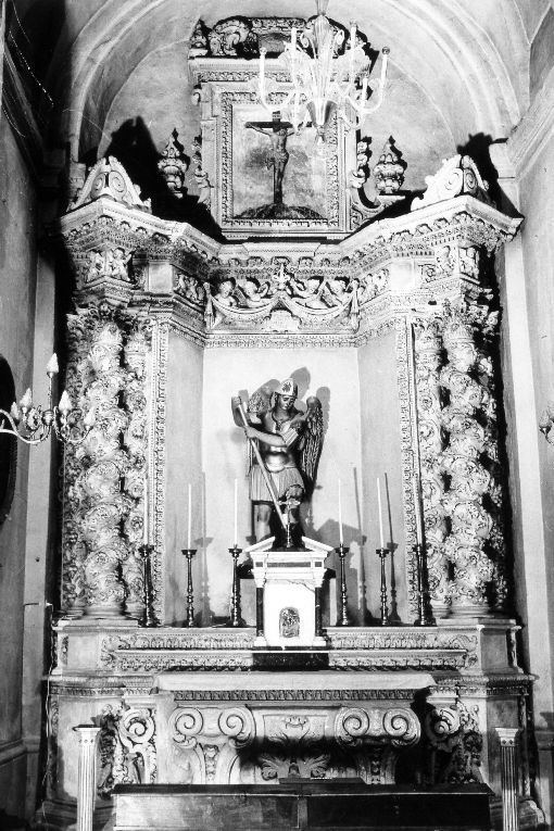 altare - ambito salentino (seconda metà sec. XVII)