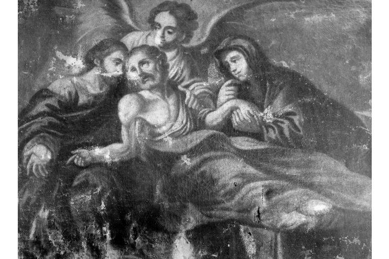 morte di San Giuseppe (dipinto) - ambito salentino (sec. XVII)