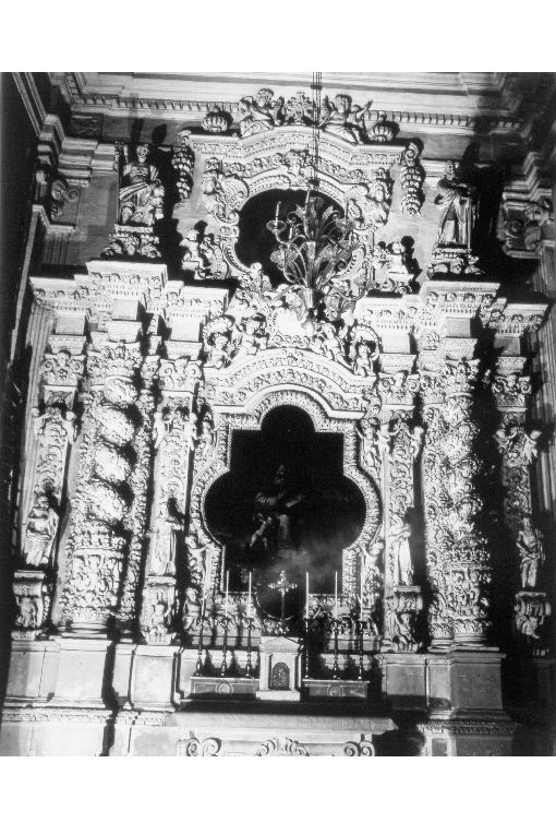 altare - ambito salentino (fine/inizio secc. XVII/ XVIII)