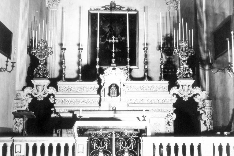 altare maggiore - ambito salentino (seconda metà sec. XVIII)