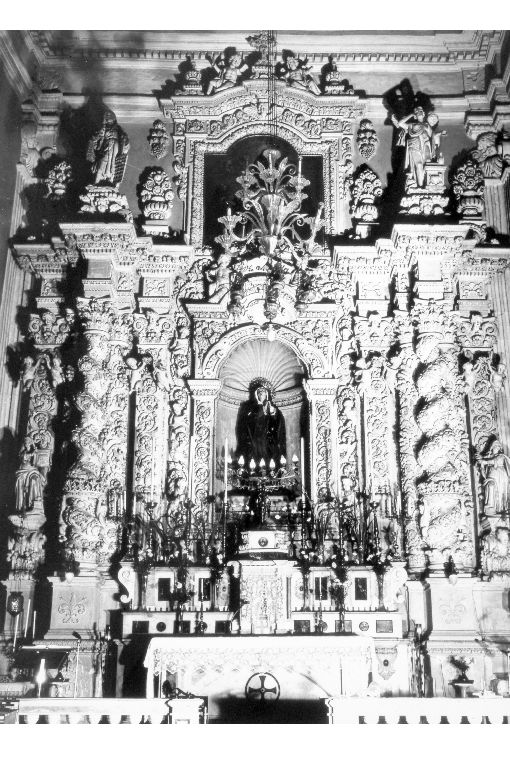 altare - ambito salentino (sec. XVIII)