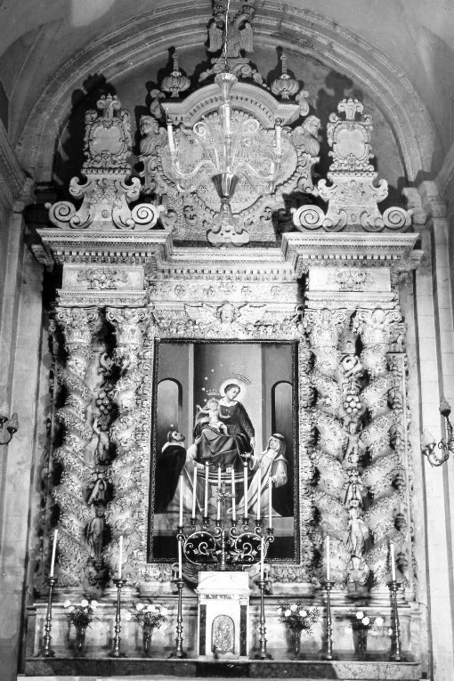 altare - ambito salentino (sec. XVII)